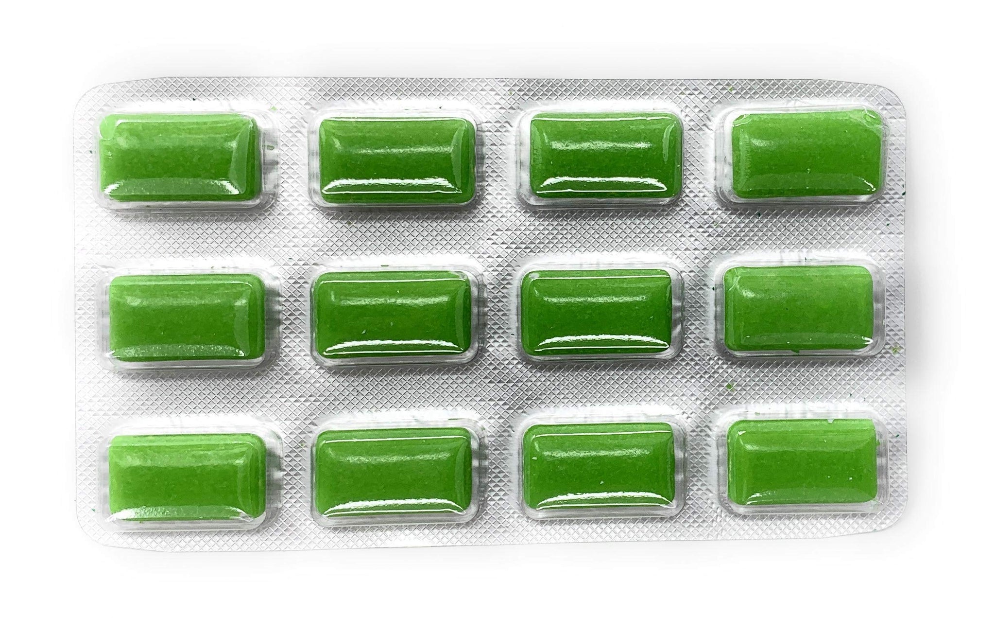Clorets Plus Sugarless Gum 12pk-Mint Flavor (12 pieces of gum per pack)