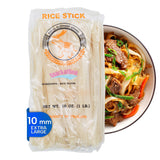 Thai Rice Stick Noodles (XL-10mm, Pack of 1)