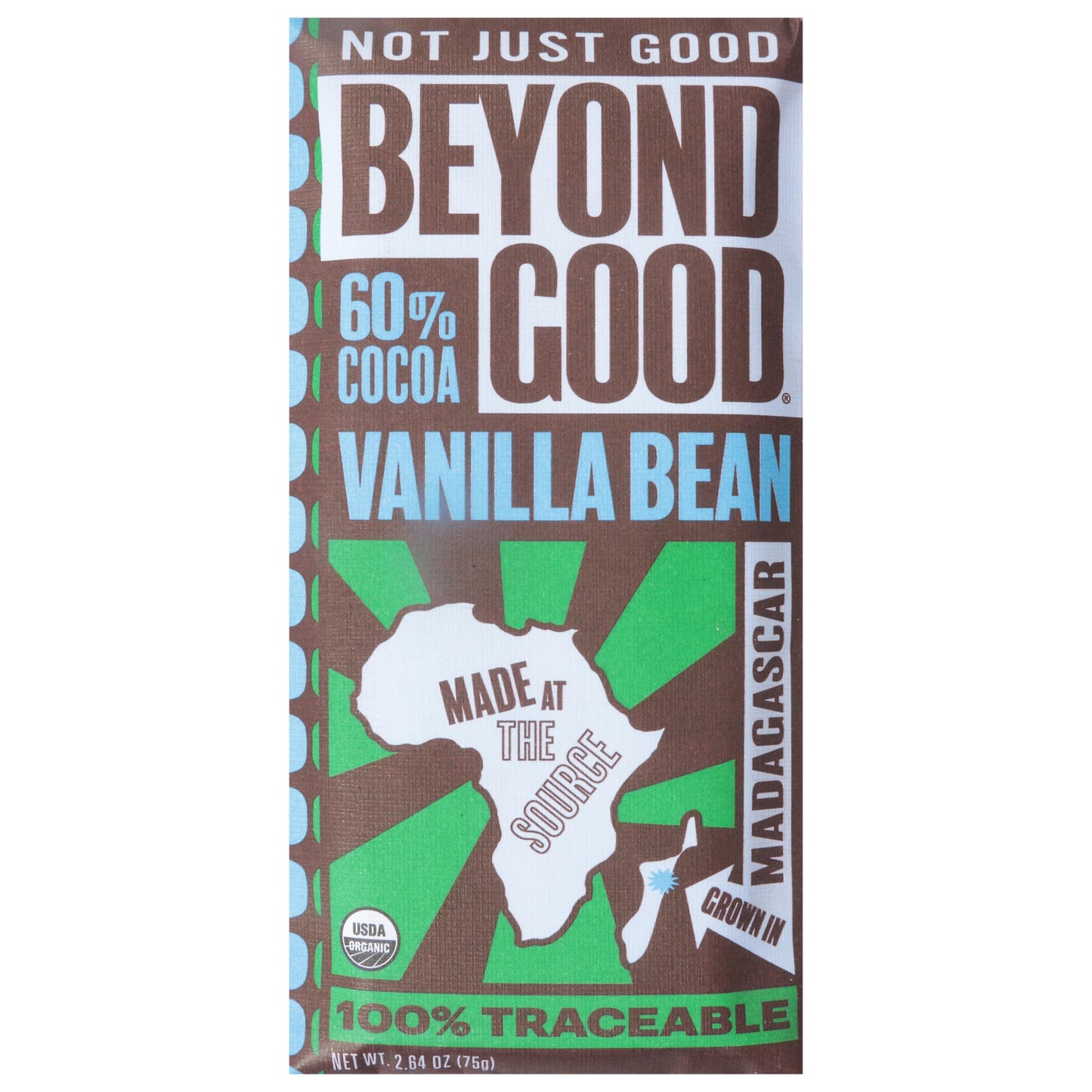 Beyond Good, Madagascar Vanilla 60%, 2.64 Ounce