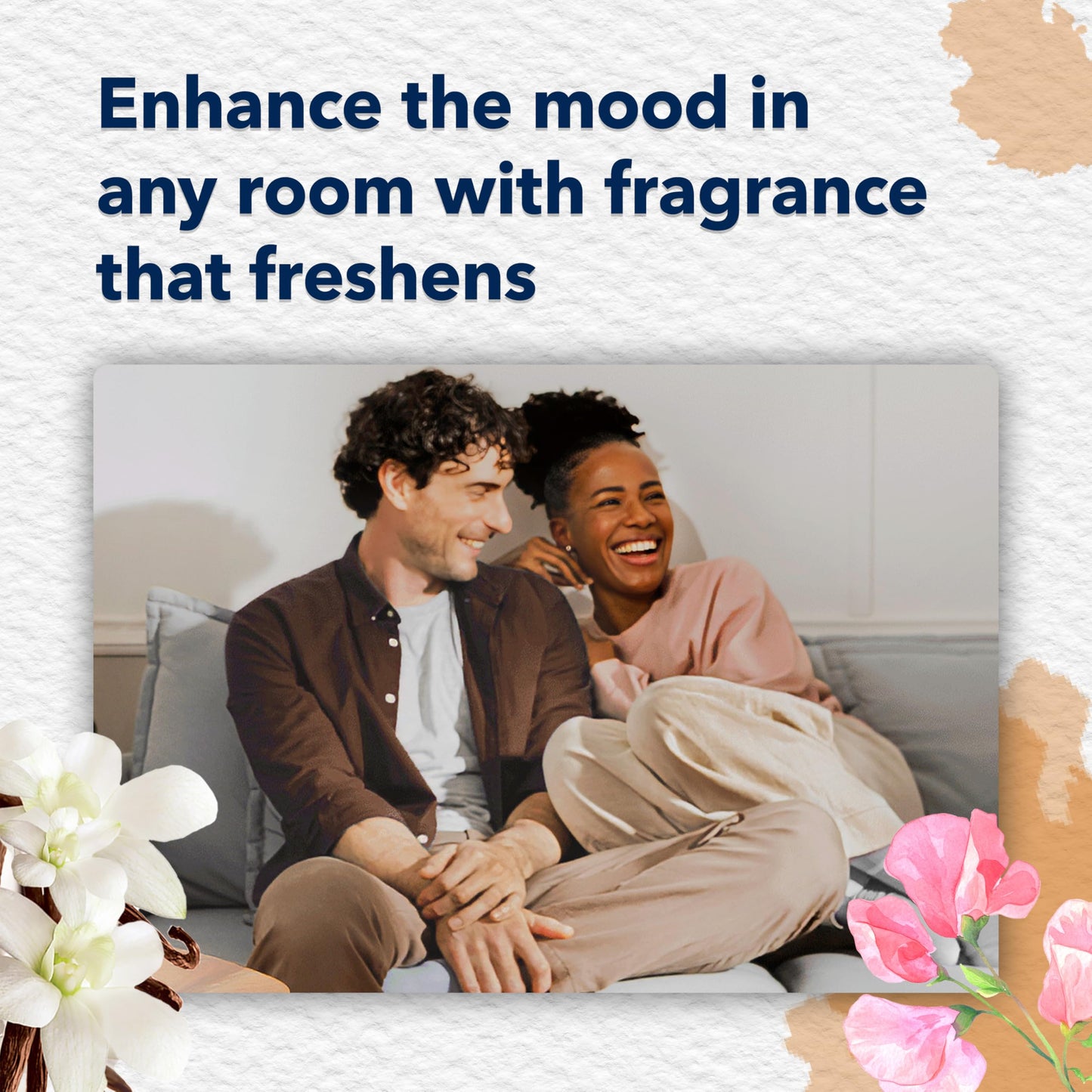 Glade PlugIns Refills Air Freshener, Scented and Essential Oils for Home and Bathroom, Sheer Vanilla Embrace, 1.34 Oz, 2 Count