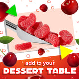 Cherry Slices Candy | 2 Pound Bag | Sugar Dusted Classic Jelly Fruit Slices | Bulk Chewy Candy for Buffets, Party Favors, Events, and Everyday