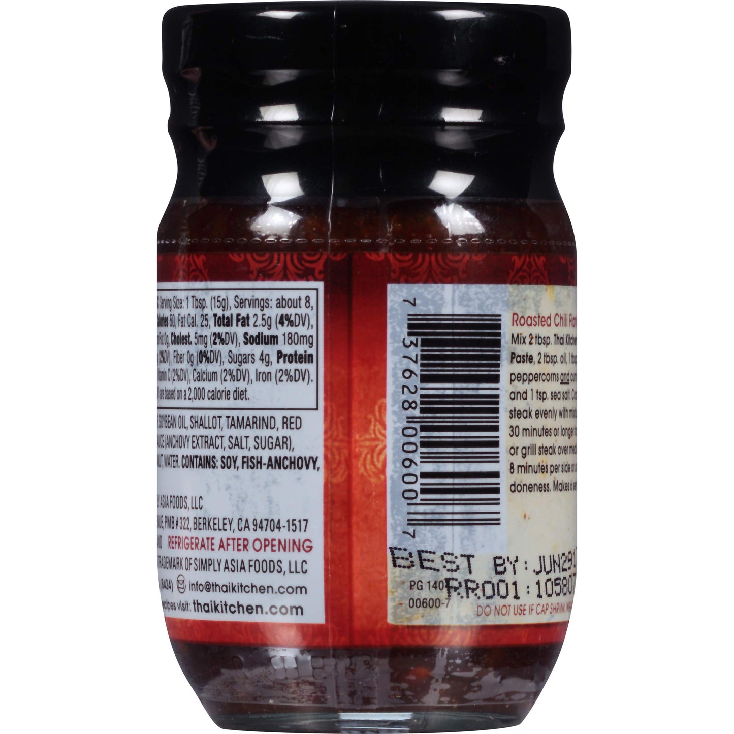 Thai Kitchen Roasted Red Chili Paste, 4 Oz (Pack of 6)6