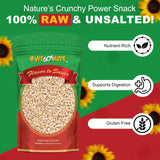 Raw Sunflower Seed Kernels by We Got Nuts - Premium Quality Kosher Shelled Sunflower Seeds - Natural & Healthy Fitness & Diet-Friendly Snack- Raw
