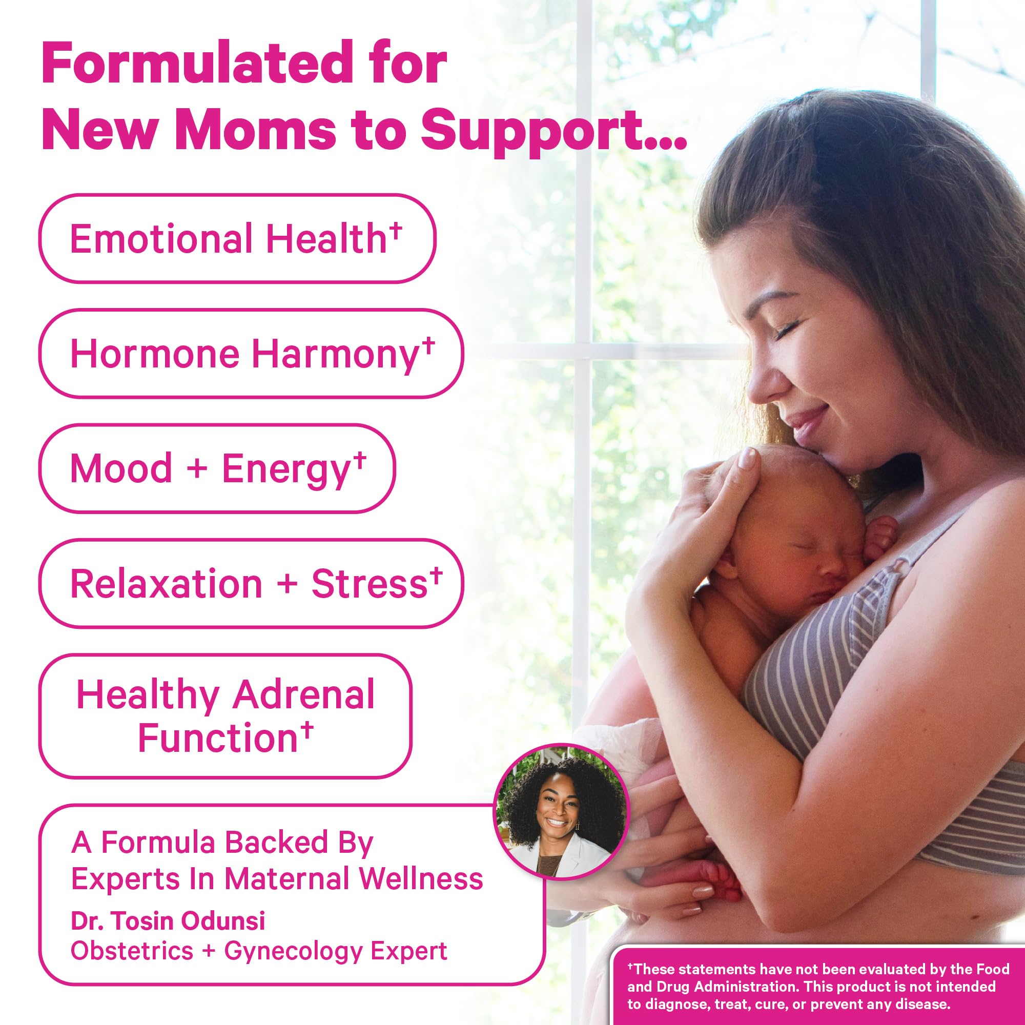Pink Stork Postpartum Uplift® Mood Support Tea for Women