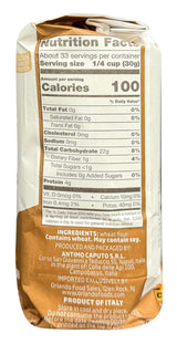 00 Antimo Caputo Pasta & Gnocchi Flour 2.2 Lb Bag- Italian Double Zero Grain Type - Extracted Wheat Blend - All Natural for Pasta Fresca Dough (2.2LB