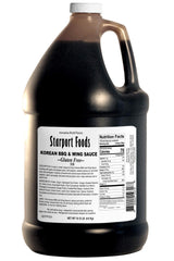 Starport Foods Korean BBQ & Wing Sauce, Gluten Free, Vegetarian, 1 gallon, NET WT 10.12 LB, (162 OZ)