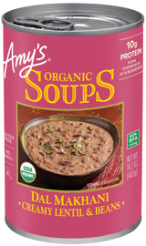 Amy's Soup, Organic Dal Makhani Soup, 14.2 Oz