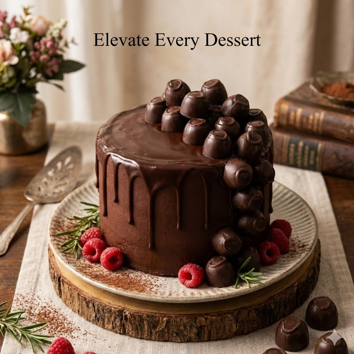 Andy Anand Chocolatier Sugar Free Belgian Dark Chocolate Cherry Cordials - Plant Based, Liquid Center Filled Chocolate Covered Cherries - Perfect as