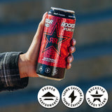 Rockstar Energy Drink Punched Hardcore Apple, 16oz Cans (12 Pack)