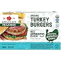 Applegate, Frozen Organic Turkey Burgers, 1 lb