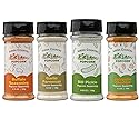 Amish Country Popcorn | 4 Pack Seasoning Bundle | Buffalo, Garlic Parmesan, Jalepeno Cheddar, Dill Pickle | Old Fashioned, Non-GMO