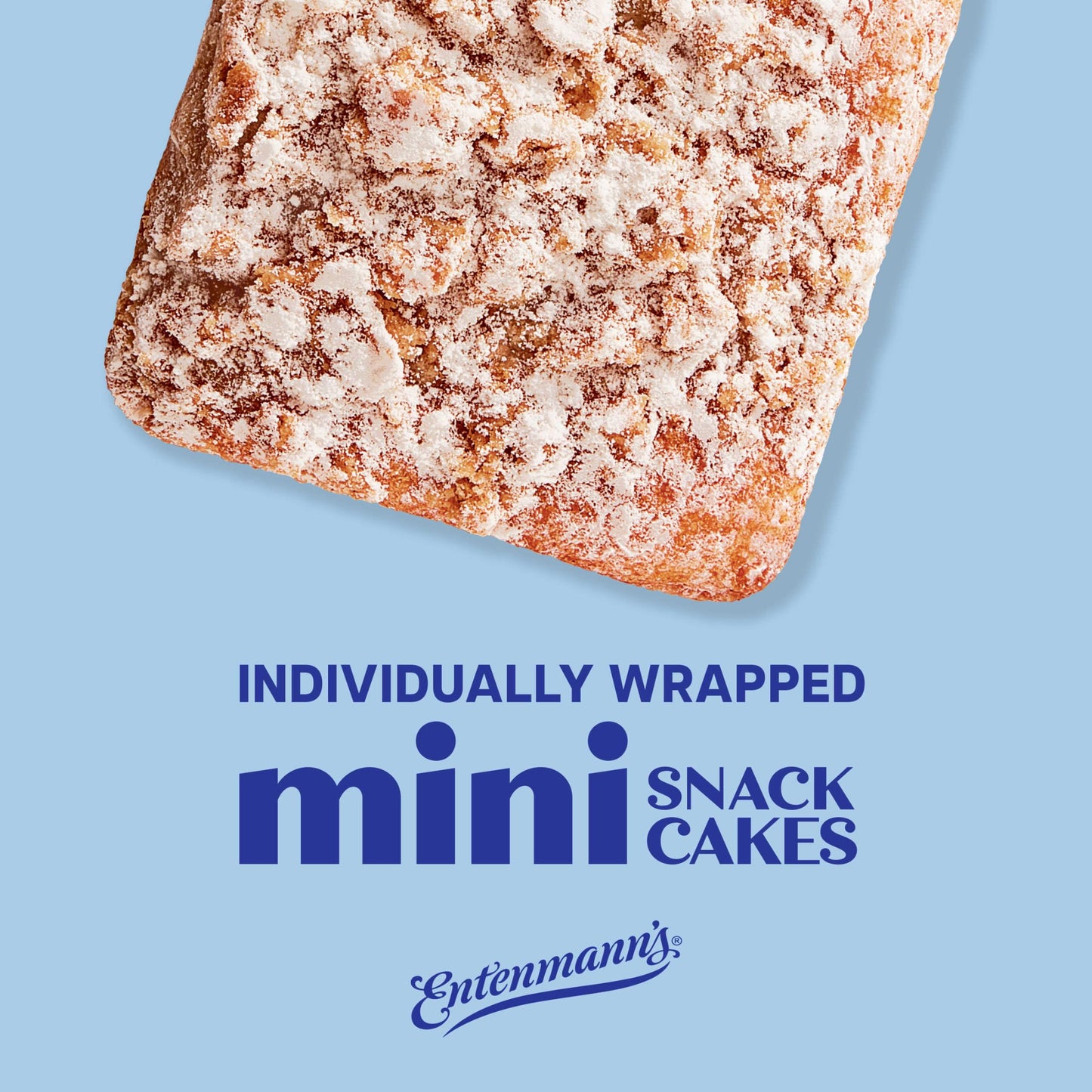 Entenmann's Crumb Mini Snack Cakes, 12 individual packs, (1.92 oz each), Coffee Cakes, 23 oz Multipack