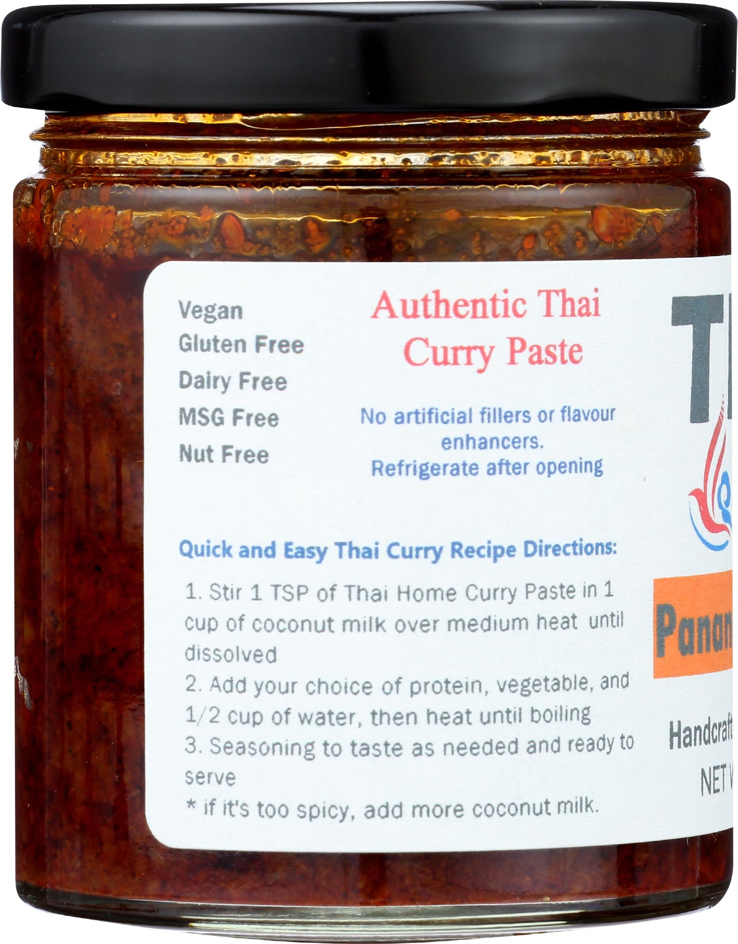 Thai Home Panang Curry Paste, 6.5 OZ