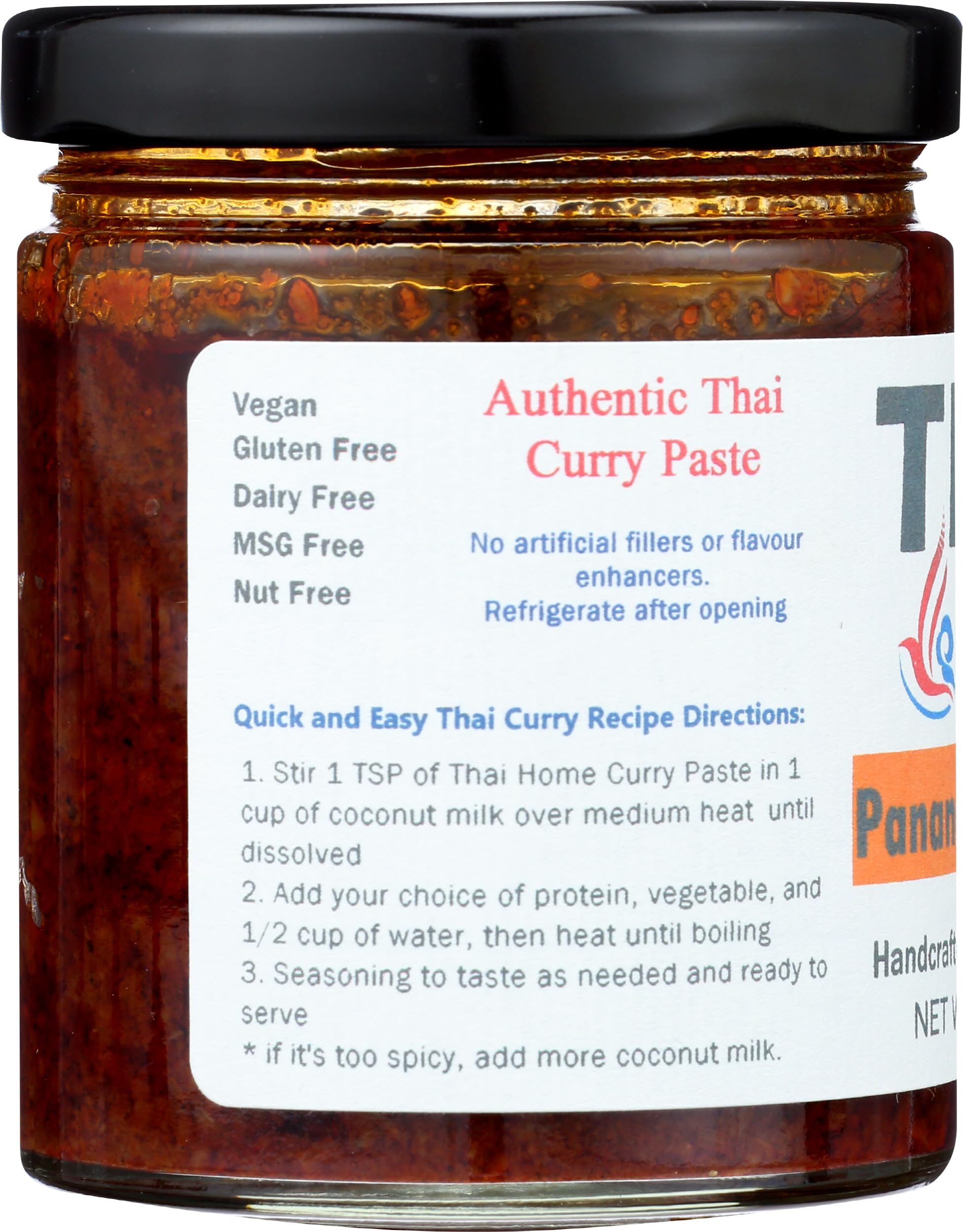 Thai Home Panang Curry Paste, 6.5 OZ
