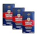 Nobleza Gaucha Yerba Mate Herbal Tea with Sterm | Traditional Argentina Brew USA-Specific Packaging 2.2 lbs - 3 Packs