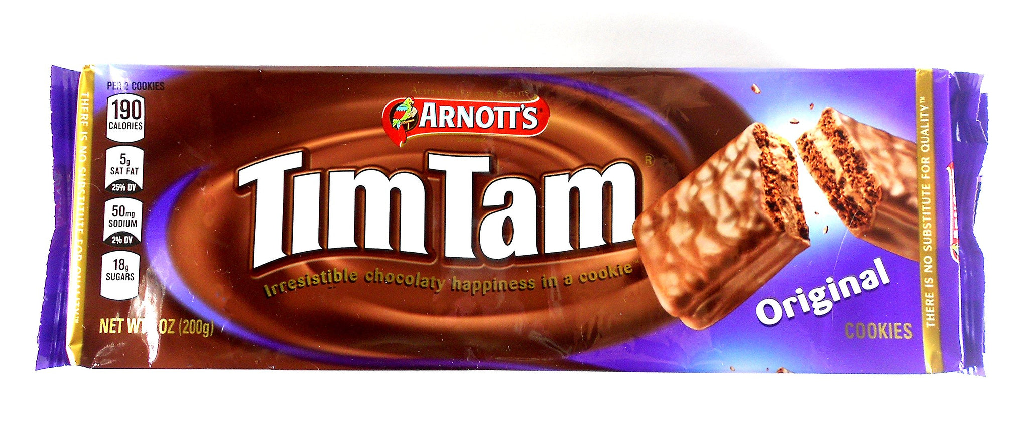 Arnott's Tim Tam Australian Chocolate Cookies Pack of 3 Variety (Original, Caramel, Dark ) Full Size