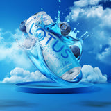 Blue Lotus Plant Power Drink™ | Sugar Free, Low Calorie | 160 mg Natural Caffeine from Green Coffee Bean | Plant-Based Ingredients | Zero Sugar | 10