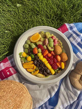 ZEARE Compostable Paper Plates 9 Inch - 100% Biodegradable, Heavy Duty Eco-Friendly Disposable Plates for Camping?Parties, Weddings, BBQ (150 Pack)