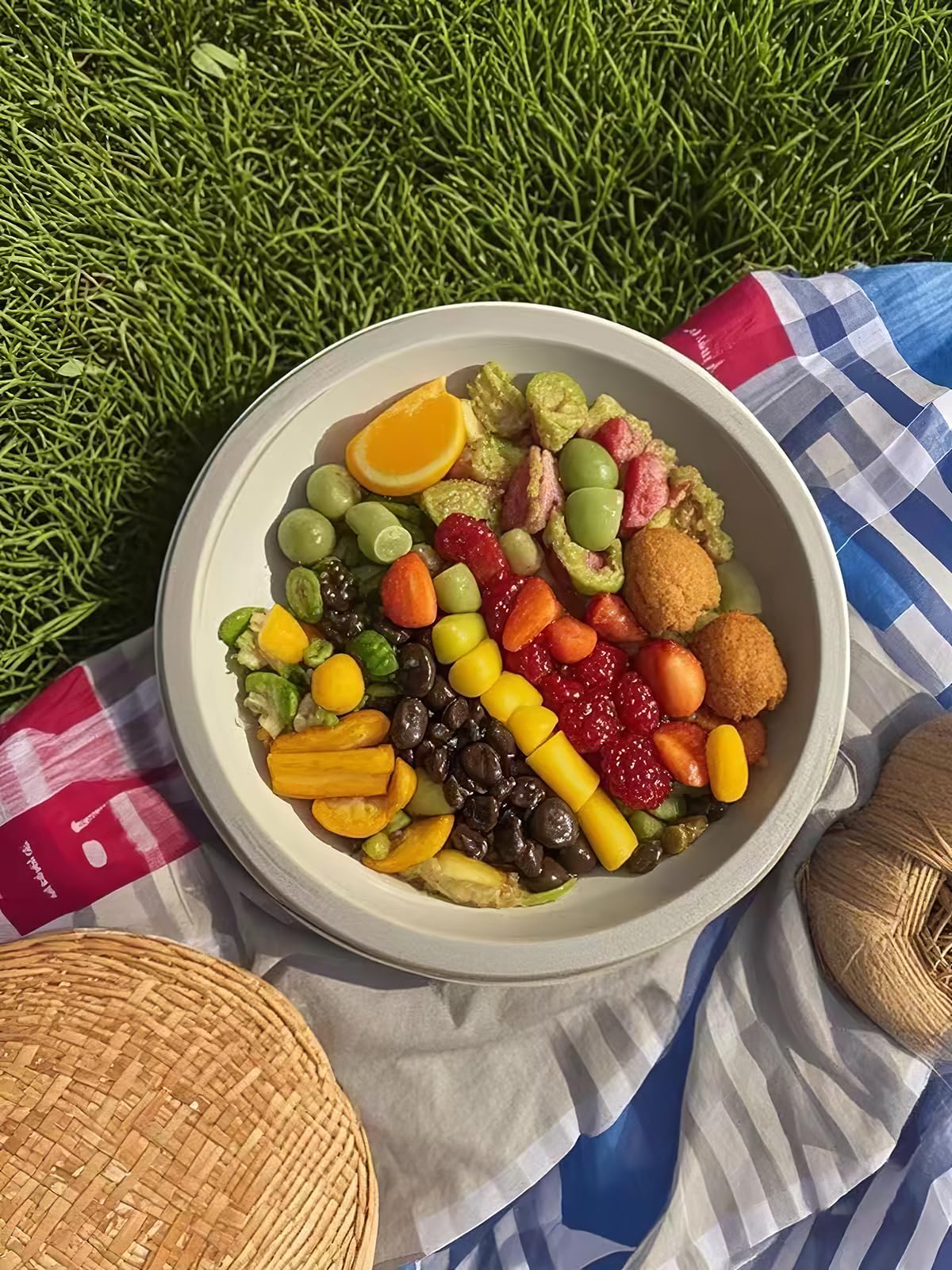 ZEARE Compostable Paper Plates 9 Inch - 100% Biodegradable, Heavy Duty Eco-Friendly Disposable Plates for Camping?Parties, Weddings, BBQ (150 Pack)