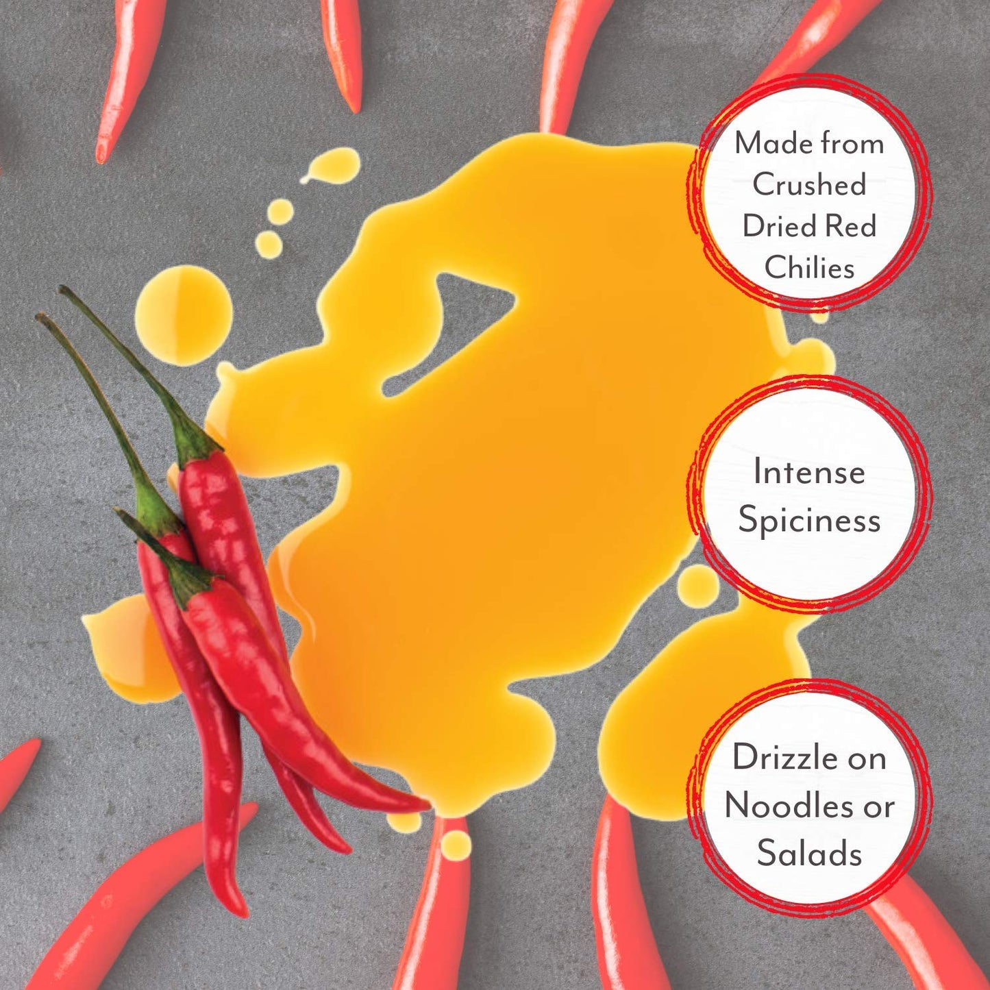 Roland Foods Hot Chili Infused Oil, Specialty Imported Food, 1 Gallon