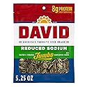 DAVID Reduced Sodium Jumbo Sunflower Seeds, Original Flavor, 5.25 oz.