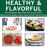 SPICES VILLAGE Dried Basil (2.3 oz), Basil Spice, All Natural Fresh Leaves, Pure Mediterranean Seasoning - Kosher Certified, Gluten Free, Non GMO