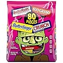 Butterfinger, CRUNCH, Baby Ruth, 100 Grand Fun Size, Assorted Candy Bars, Great for Sharing, Bulk 80 Count Pack, 32.1 oz