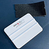 RimPro-Tec® PPF&TINTS® Window Film and Wrapping Squeegee Tool, for Paint Protection Films, Window Tints, and Vinyl Wraps, also used for Scraper