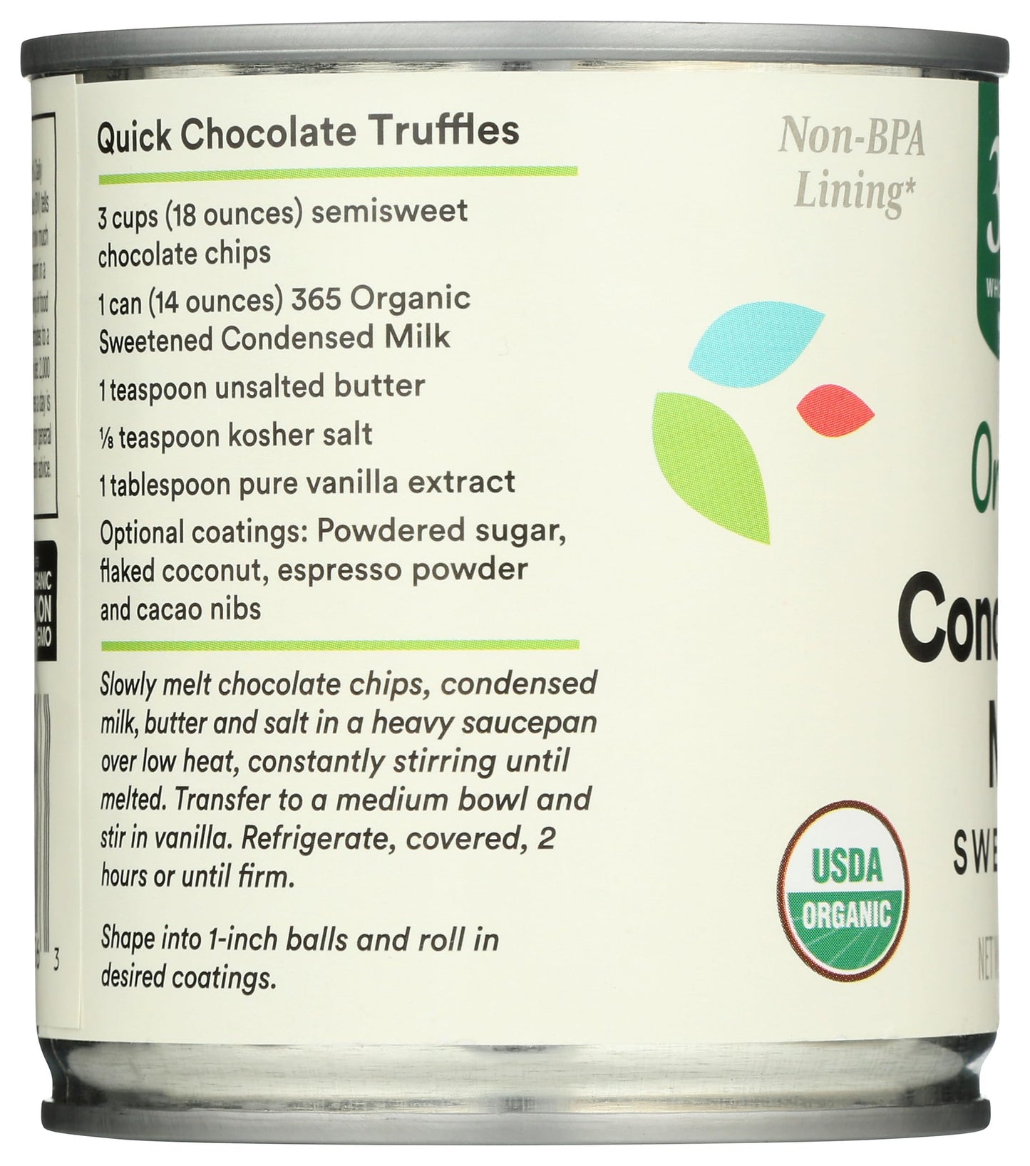 365 by Whole Foods Market, Organic Sweetened Condensed Milk, 14 Ounce