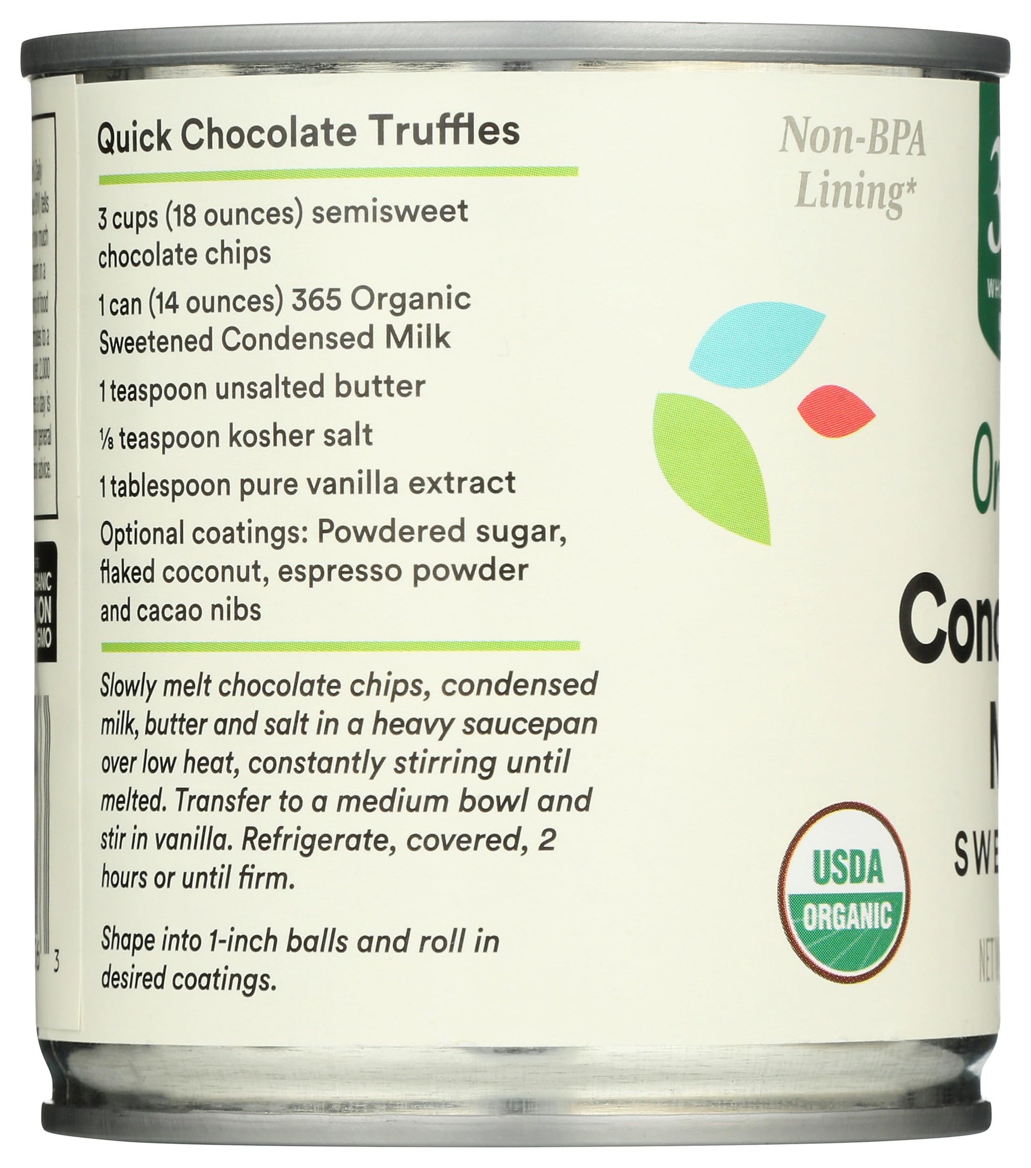 365 by Whole Foods Market, Organic Sweetened Condensed Milk, 14 Ounce