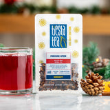 Tiesta Tea - Santa's Bag Tea Gift Set, High to Non-Caffeinated Assorted Blends, 5 Individual Resealable Pouches for Hot & Iced Brews Variety Pack