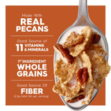 Special K Breakfast Cereal, 11 Vitamins and Minerals, Made with Real Pecans, Family Size, Cinnamon and Pecan, 18.4oz Box (1 Box)