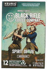 Black Rifle Coffee Company Spirit of '76 Single Serve Pods Medium Roast - 12 count - Roasted in the USA - America's Coffee