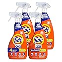 Tide Laundry Stain Remover with Oxi, Rescue Clothes, Upholstery, Carpet and more from Tough Stains, Stain Treater, 22 Fl Oz (Pack of 4)
