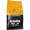 TEESTA - Darjeeling FIRST Flush Black Tea Leaves from Freshcarton | 5.3oz / 150gm / 70cups | Light color, Flowery, Aromatic & Mild Astringency |