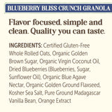 Laura's Gourmet Granola BlueBerry Bliss Crunch, 2 lb, Gluten-Free Oats, Vegan, Dairy & Soy Free Snack, Organic Agave, Chewy Blueberries, Citrus