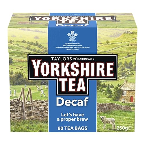 Yorkshire Decaffeinated Tea, 80 Teabags