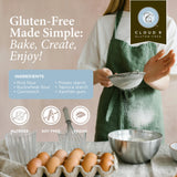 Cloud 9 Gluten Free Baking Flour, All Purpose Gluten Free Flour for Baking Cakes, Cookies, Breads, and More - Perfect Substitute for Everyday Recipes
