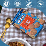 Mi-Del Gluten Free Ginger Snaps - Non GMO Certified, 0g Trans Fat Swedish Ginger Snaps Cookies Old Fashioned (Pack of 1)