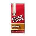 Eight O'Clock Coffee Hazelnut Ground Coffee, Medium Roast, 11 Ounce (Pack of 4) - Buttery, Smooth & Nutty