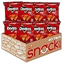 Doritos Flavored Tortilla Chips, Nacho Cheese, 1 Ounce (Pack of 40)