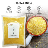 Zestful Foods Hulled Millets,millet grain,millet seed,millet flour gluten free,Whole Grain,Organic,2 Pounds