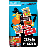 HERSHEY'S Milk Chocolate Miniatures, 101.04 oz (355 Count)