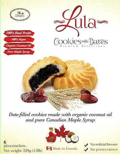 Lula Raisins Filled Cookies (Date)