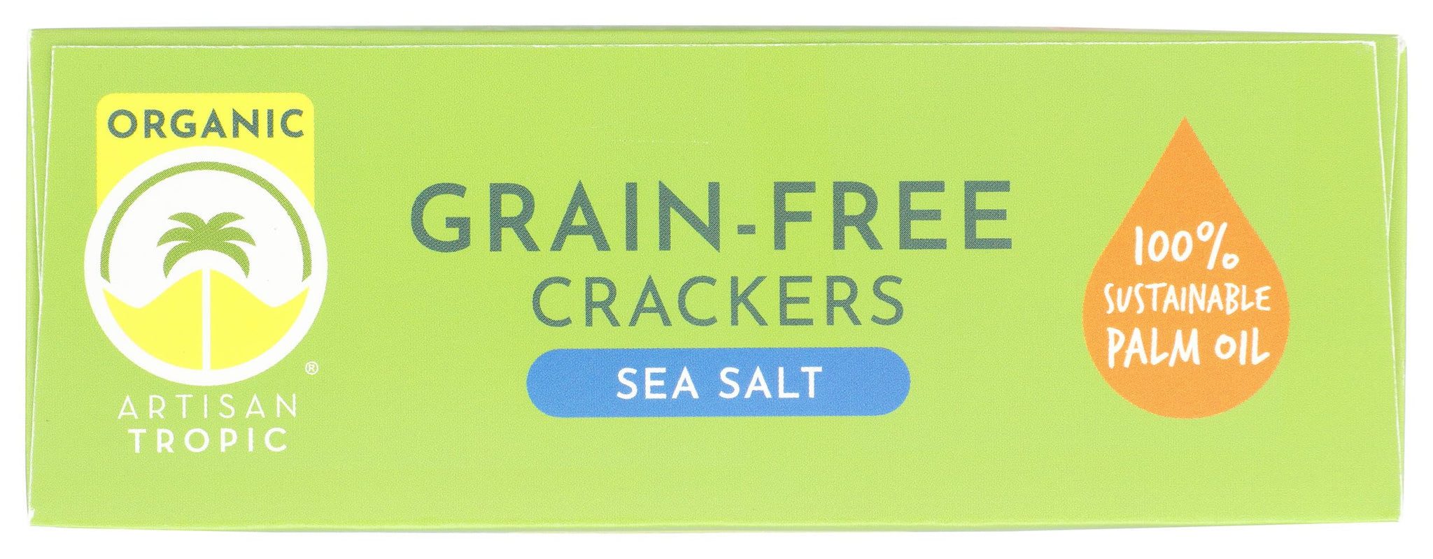 ARTISAN TROPIC Organic Sea Salt Crackers, 4.25 OZ