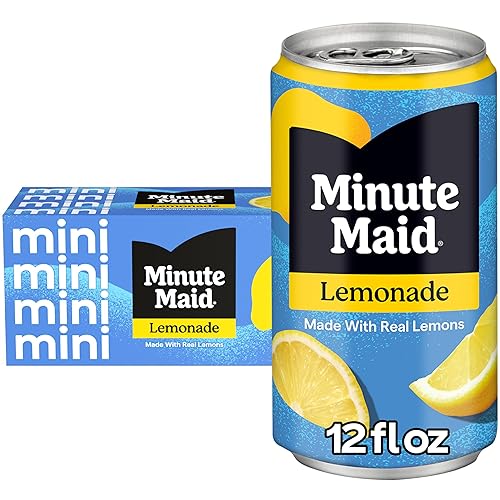 Minute Maid Lemonade Fridge Pack Cans, 7.5 fl oz, 10 Pack