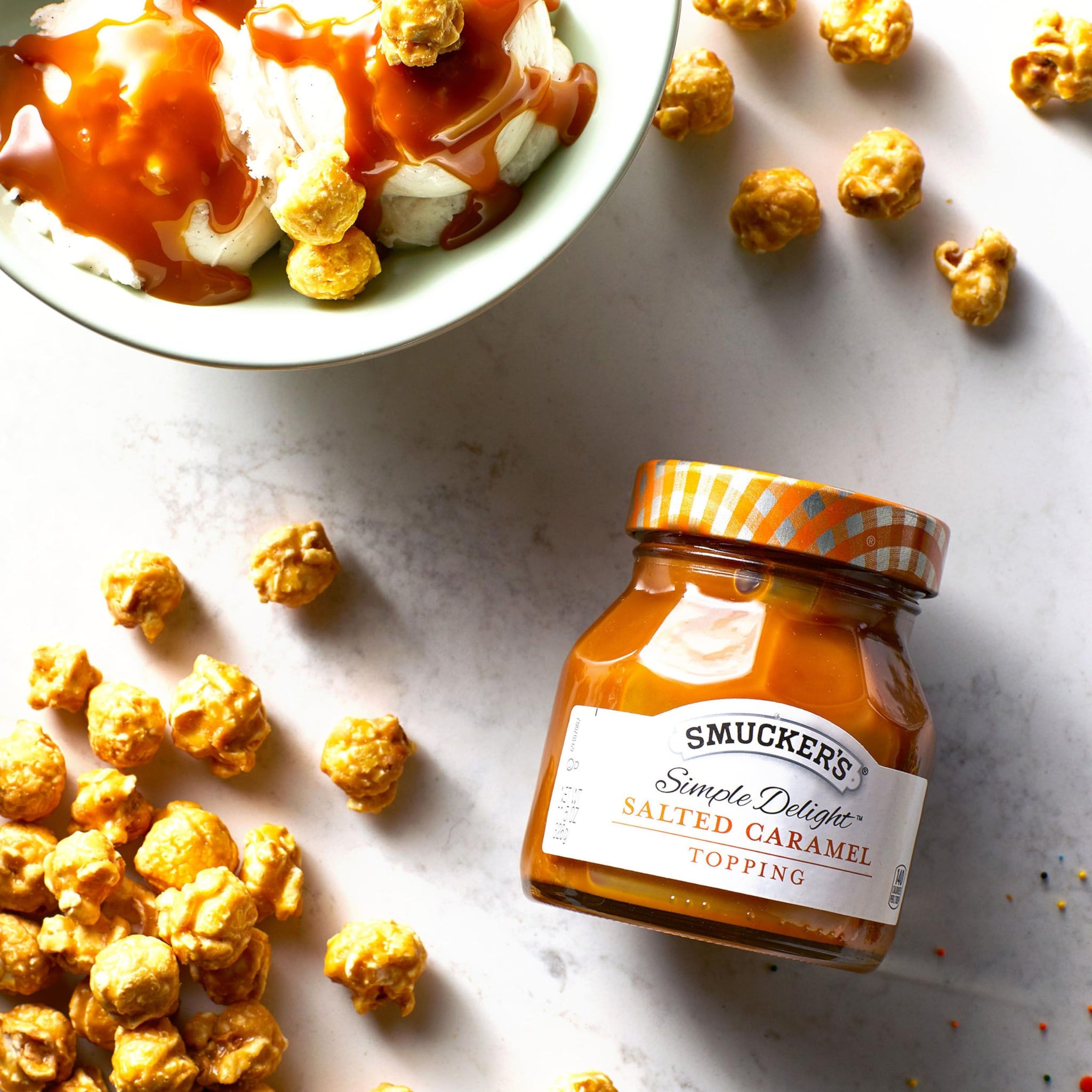 Smucker's Simple Delight Salted Caramel Topping, 11.5 Oz Jar