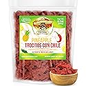 Dried Chili Pineapple Mexican Candy, 8.5 oz, Natural Soft Dry Chunks, Traditional Dulce Mexicano, Sweet and Spicy Flavor, by Don Turinos