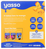 Yasso Creamy Mango Greek Yogurt Bars, 14 FZ