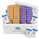 Smucker's Uncrustables Frozen Sandwich Variety Pack, Peanut Butter & Apple Cinnamon Jelly - 12g Protein and Morning Protein Peanut Butter & Mixed